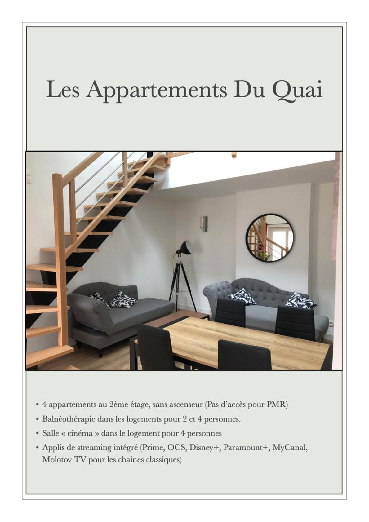 Les Appartements Du Quai Dieppe Esterno foto